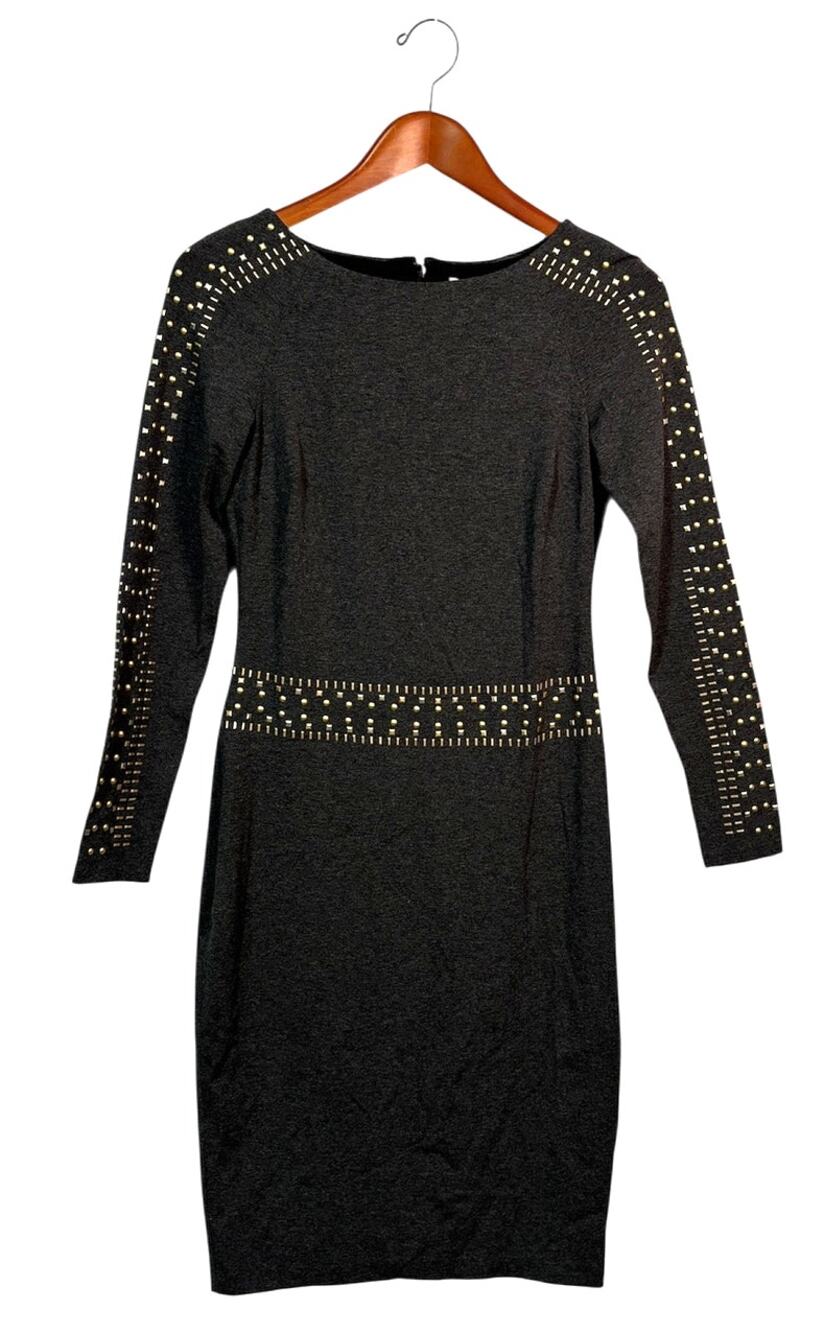 Size S | Vintage | CACHE Women's Stretch Jersey Knit Bodycon Sheath Dress | NWT